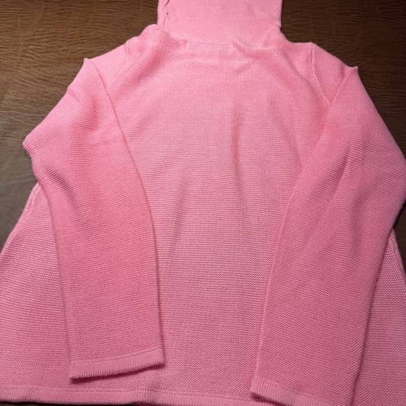 Gretchen Scott Pink Turtle neck sweater - Picture 4 of 4